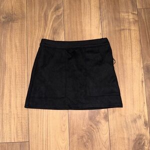AKIRA Black Cargo Mini Skirt Casual
